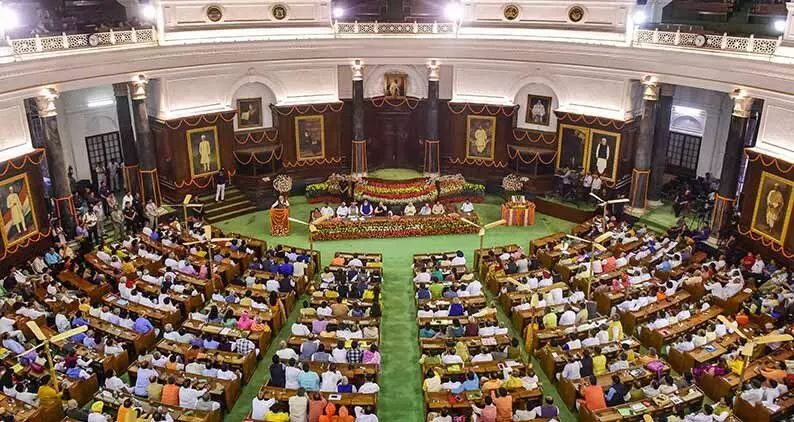 Rajya Sabha passes electoral reforms bill, Opposition stages walkout