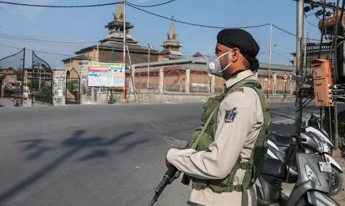 Three Hizbul militants, woman killed in encounter in Jammu Kashmir