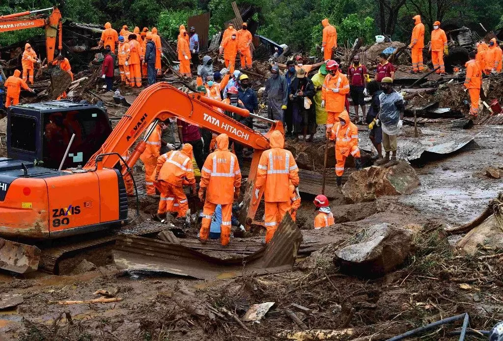 Pinarayi Vijayan visits landslide area as criticism mounts