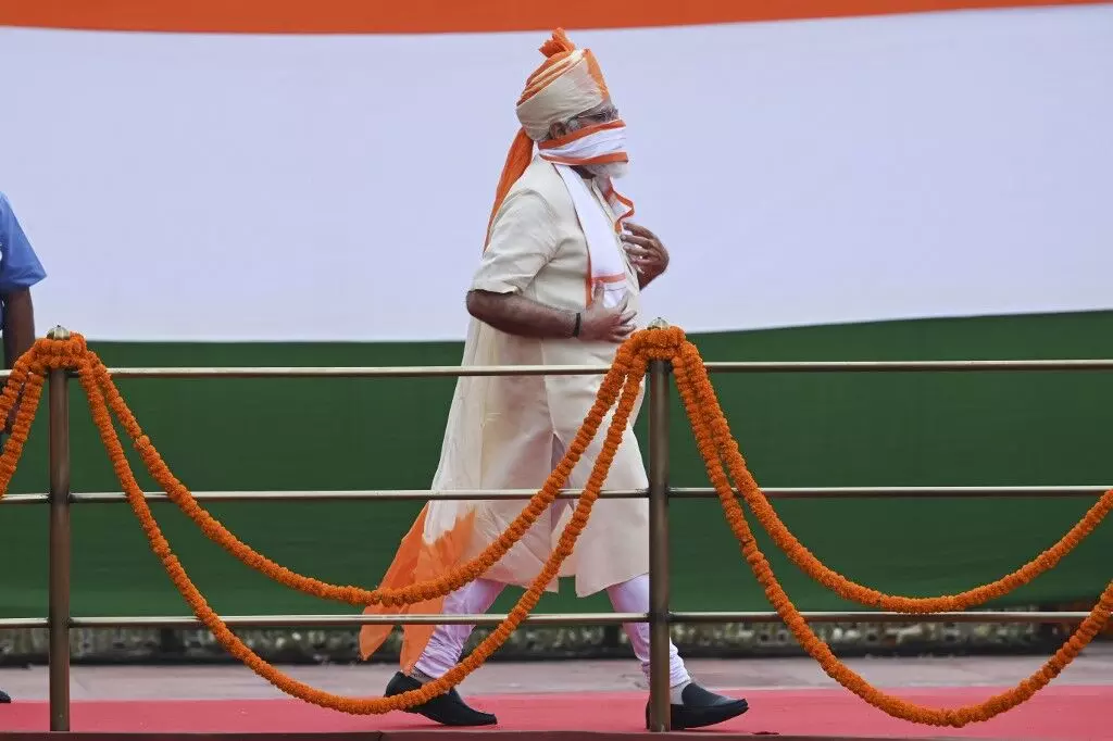 PM unfurls tricolour, addresses nation on 74th Independence Day