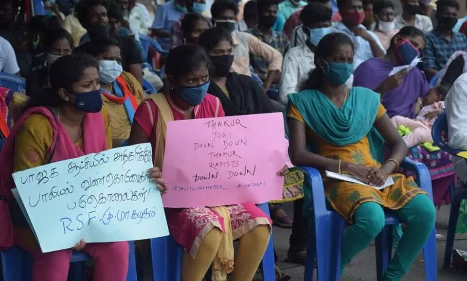 ASA Protests Against Violence on Dalits