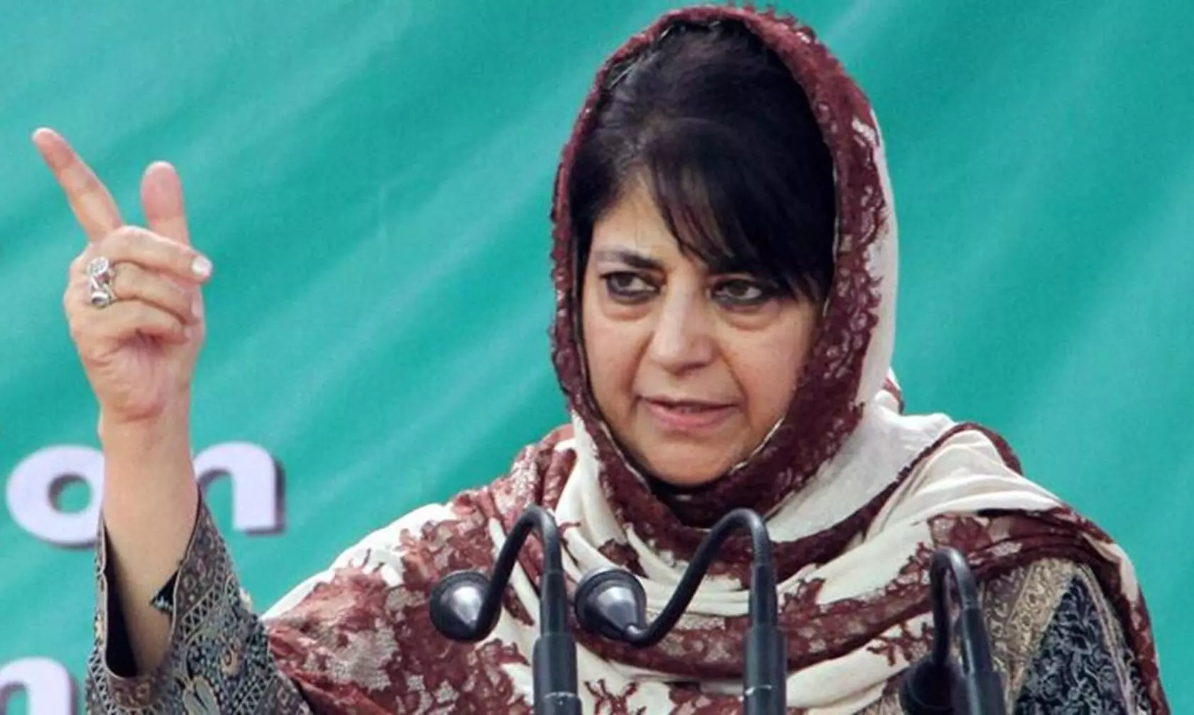 Former CM of J&K Mehbooba Mufti released from detention after 14 months.