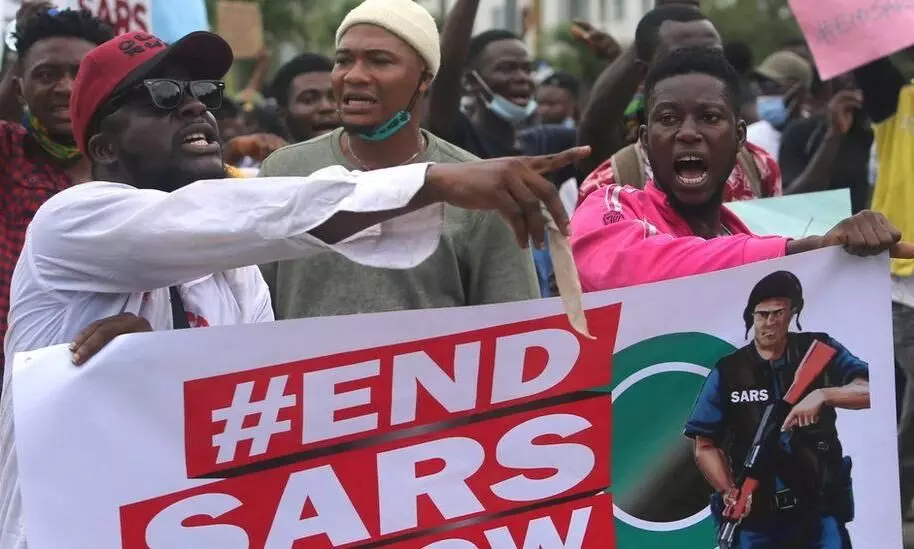#ENDSARS; Protests Spark Across Nigeria Against Police Brutality