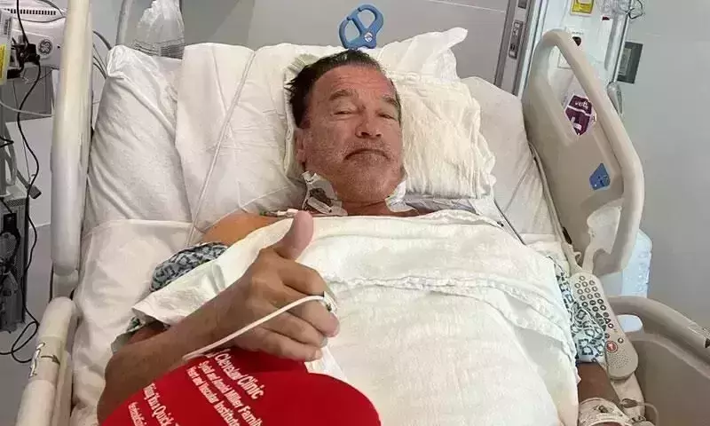 Arnold Schwarzenegger feeling fantastic after latest heart surgery