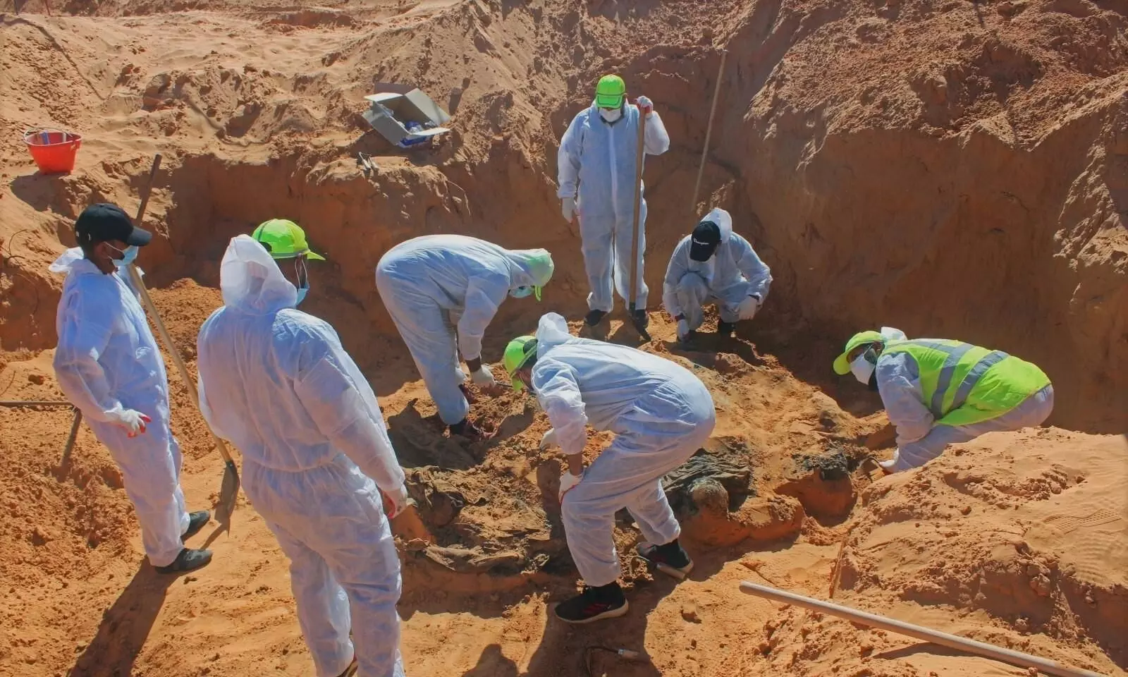 Dozen unidentified bodies found in Tarhuna