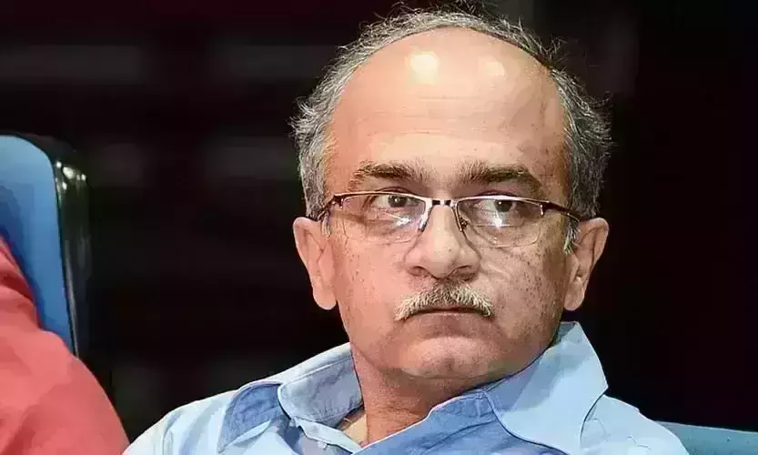 Prashant Bhushan lashes out against Union Ministers for supporting Arnab