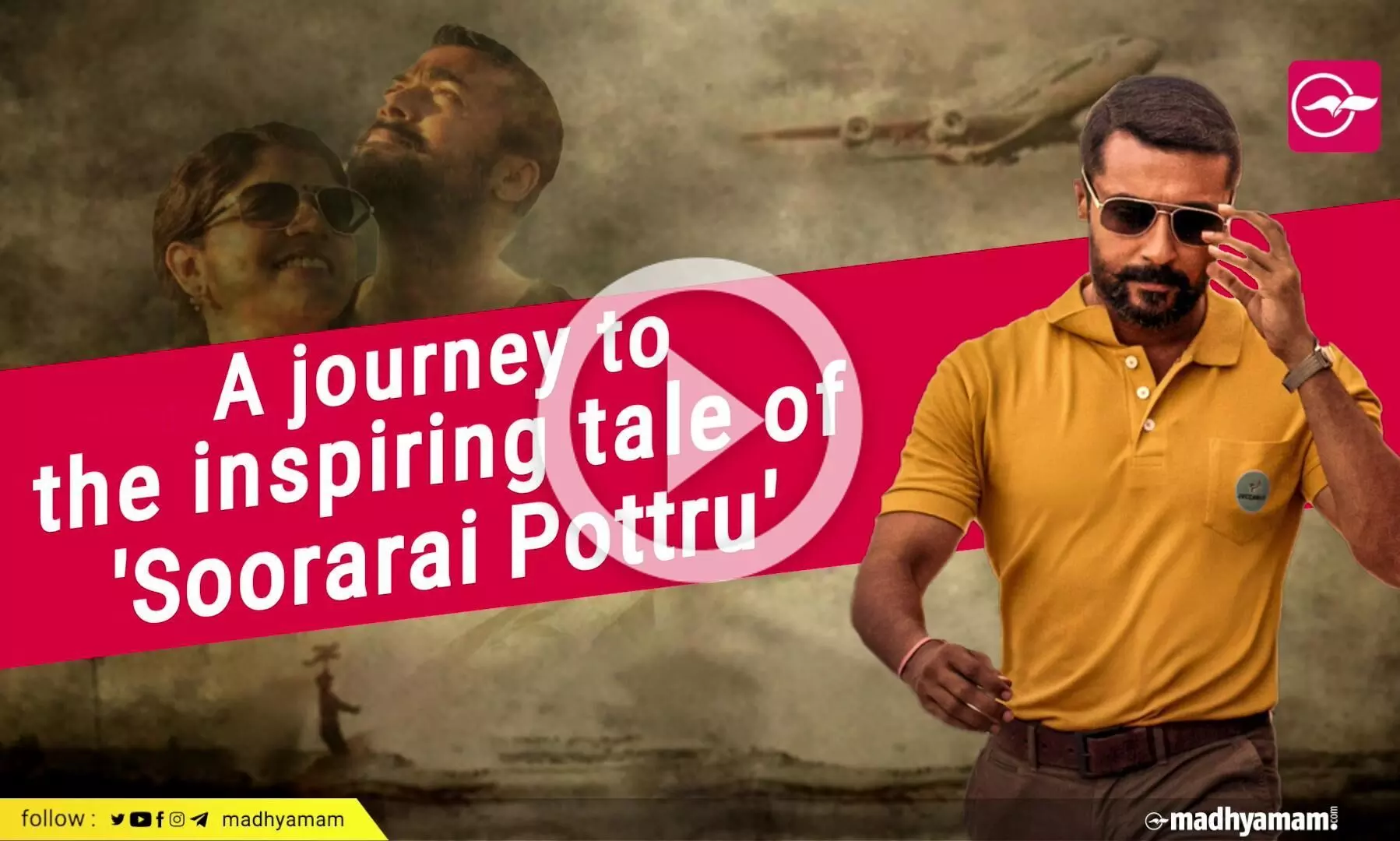 A journey to the inspiring tale of Soorarai Pottru-An Interview with Tamil Actor Suriya