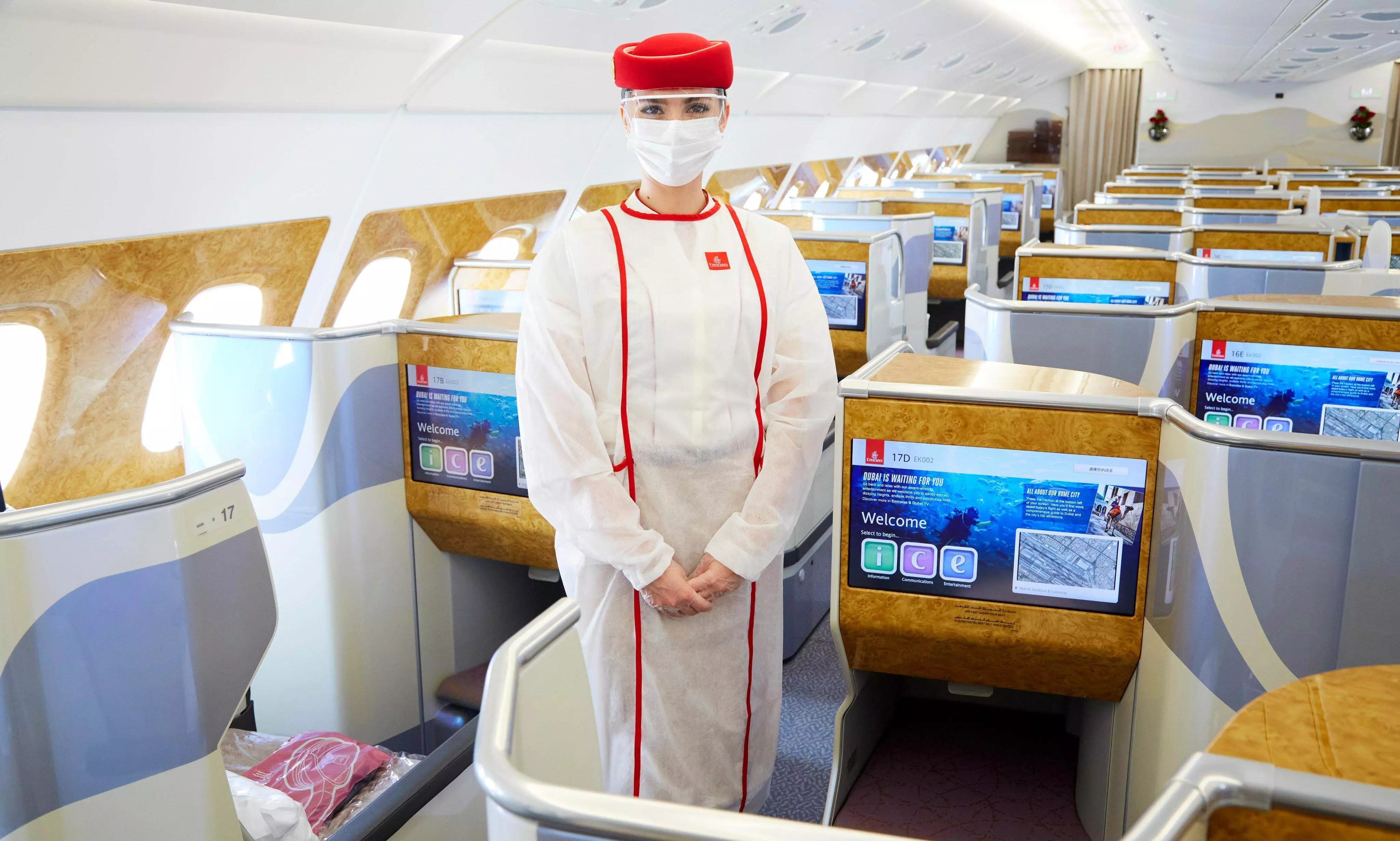 Emirates scores first in a safety and hygiene ranking for airlines globally