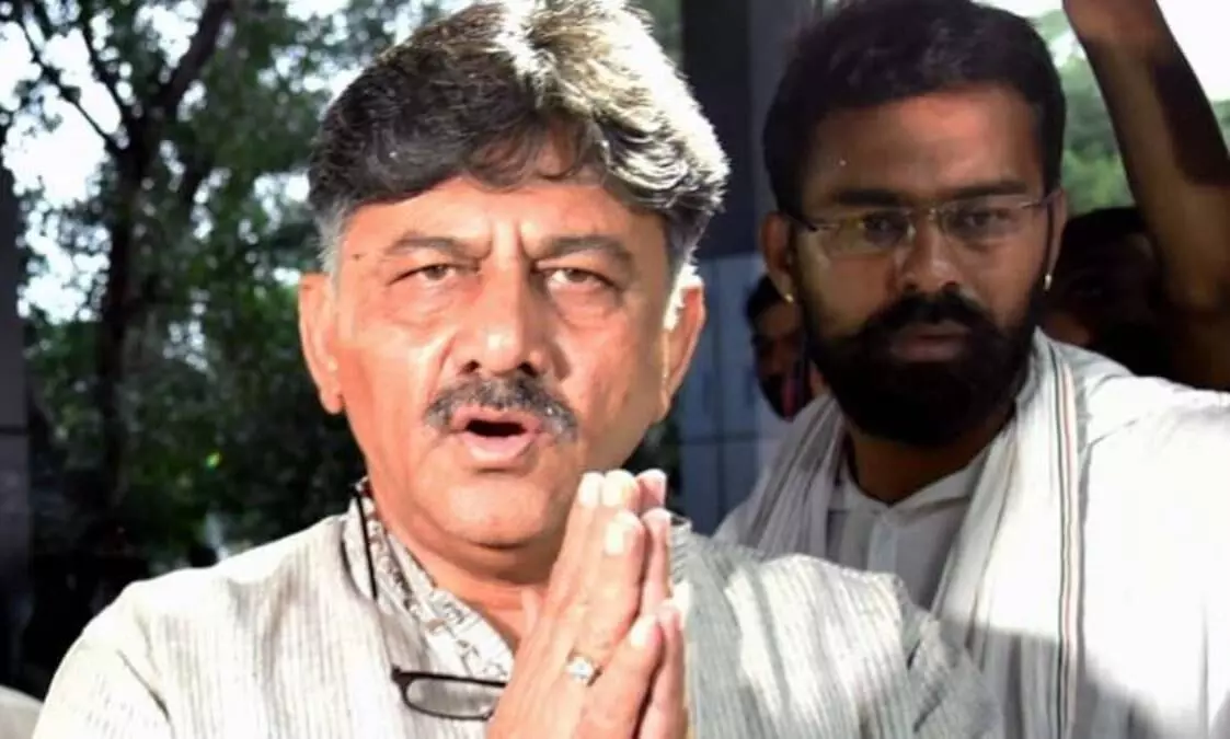 BJP is trying to defame Congress by arresting Sampath Raj: DK Shivakumar