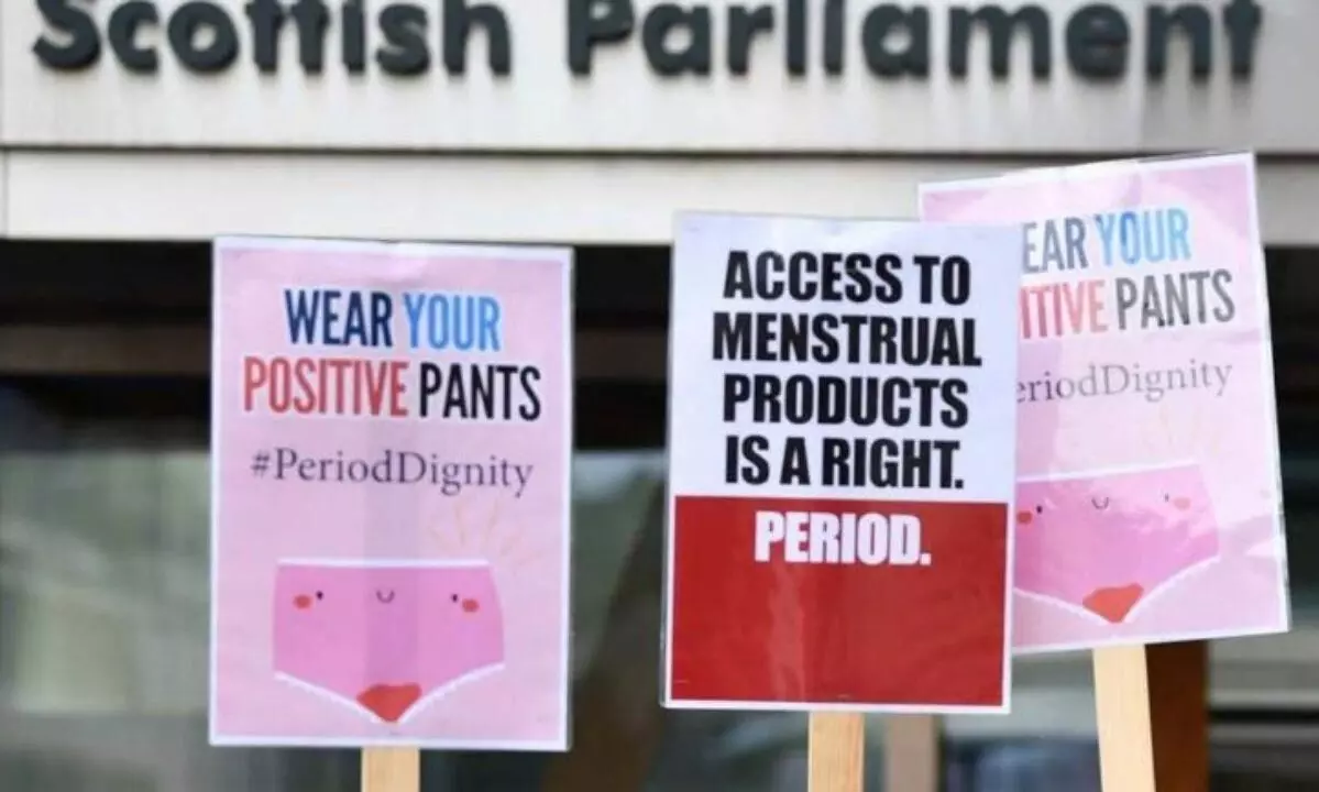 Scotland make sanitary products free