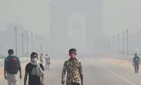 Slight improvement marked in Delhi Air Quality Index