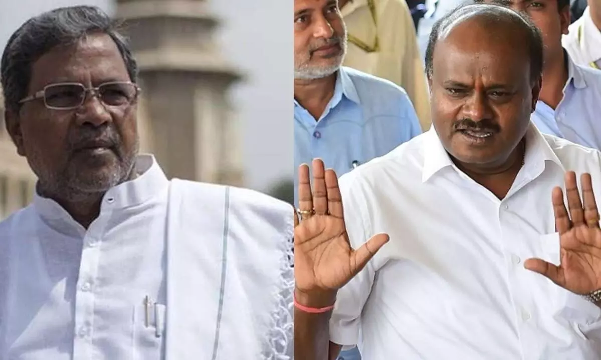 Kumaraswamy states that coalition with Congress ruined his reputation; Siddaramaiah rubbished his claims
