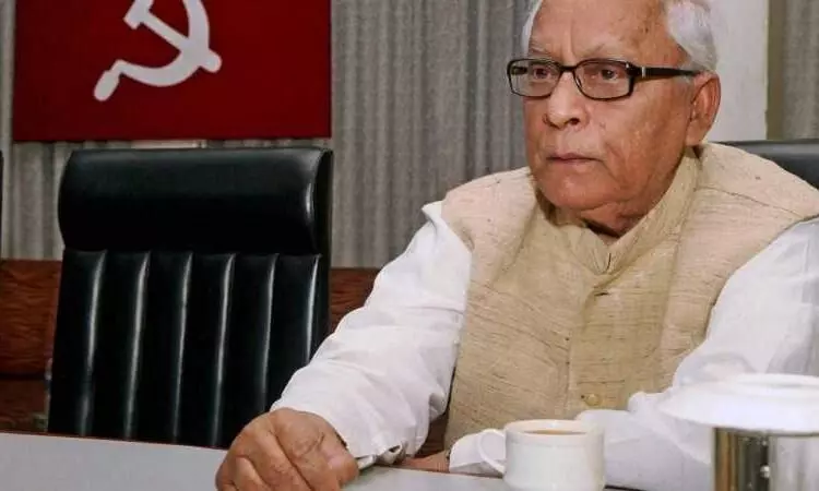 Veteran CPI-M leader Buddhadeb Bhattacharjee remains critical
