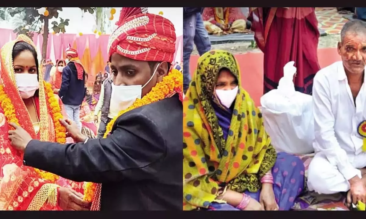 Mother, daughter tie the knot at same wedding ceremony in UP