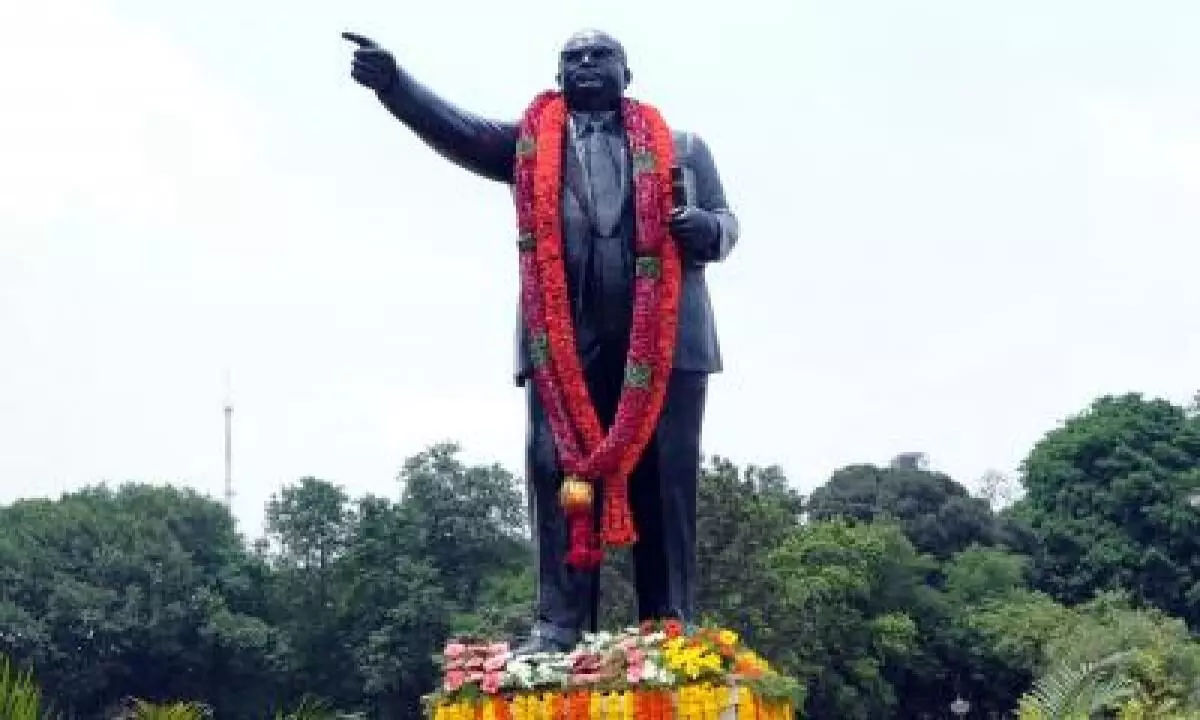 18-year-old Ambedkar statue desecrated in UP
