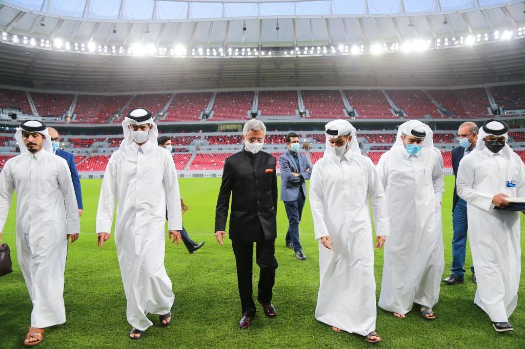 Jaishankar congratulates L&T after visiting FIFA 2022 World Cup venue in Qatar