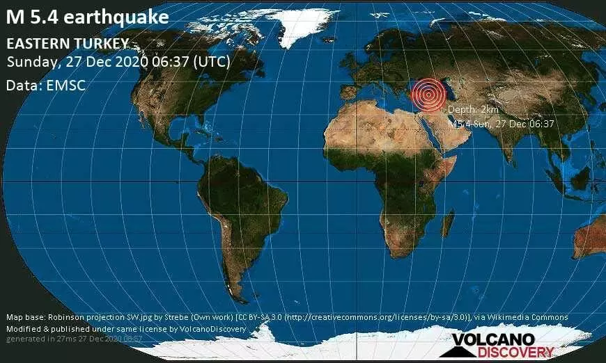 Earthquake of 4.6 magnitude hits Russian Republic of Dagestan