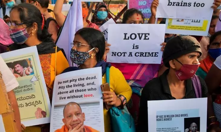 Activists in Bangalore
