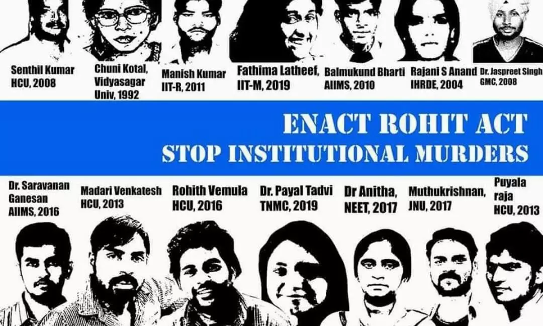 5 years after Rohit Vemulas death; Institutional murders and Indian campuses