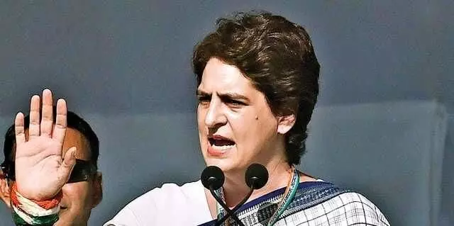 Is Priyanka the CM candidate? Congress distributes one million calendars in UP
