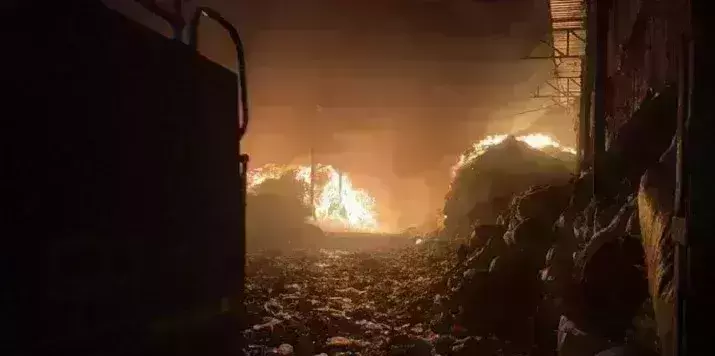 Fire breaks out at Ramtekdi garbage plant in Pune