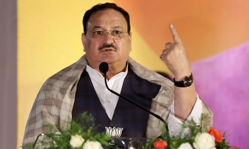 Nadda launches the first of campaign rath yatras in Bengal