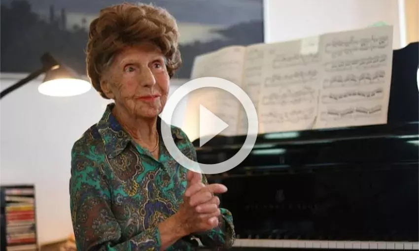 Colette Maze-Meet Frances 106 year old pianist