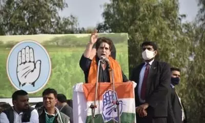 Congress will repeal farm laws when back in power, says Priyanka Gandhi
