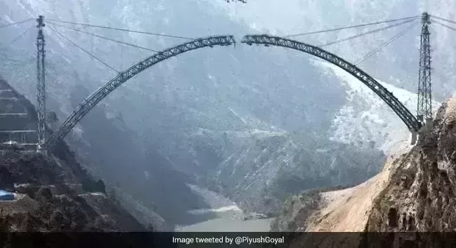 Marvel in making: Piyush Goyal updates on worlds highest rail bridge