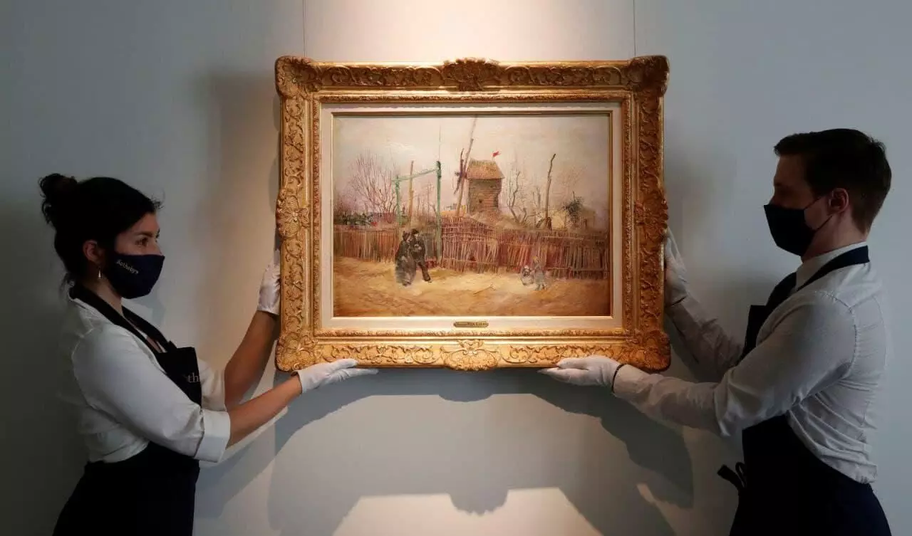 Rare Van Gogh Paris painting displayed after a century