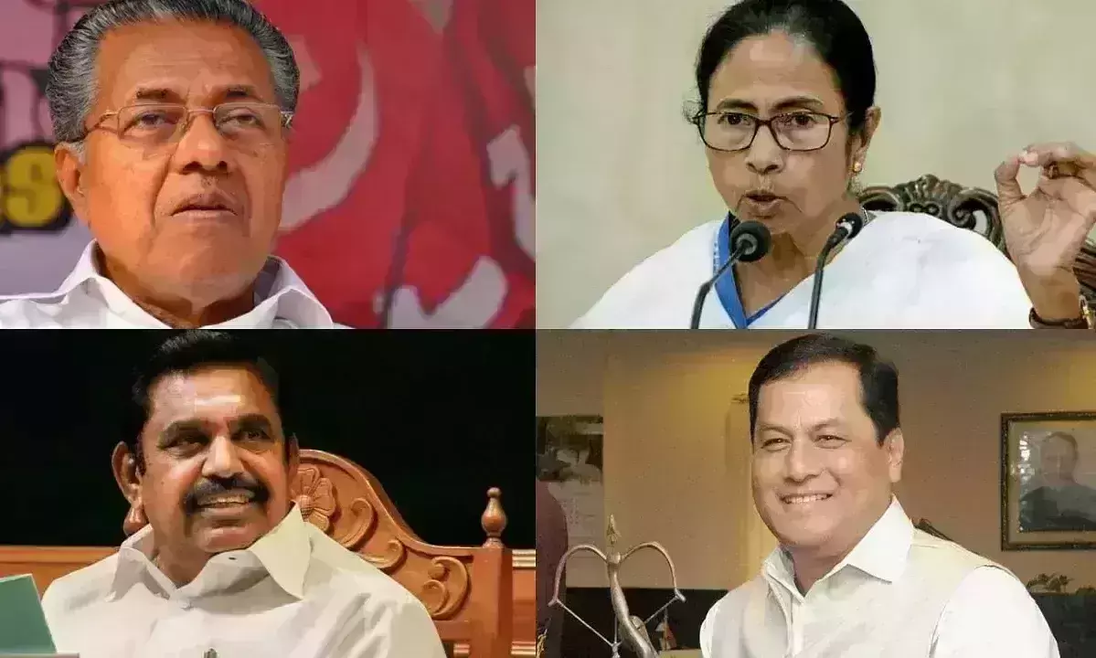 Mamata Banerjee, Pinarayi Vijayan, Sarbananda Sonowal still favoured as Chief Ministers: Survey
