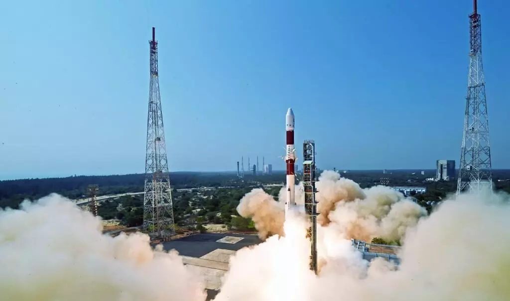 India takes off with Brazils Amazonia-1 satellite and 18 others into orbit