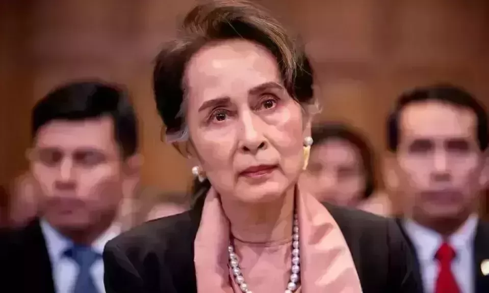 Aung San Suu Kyi appears in court via video link