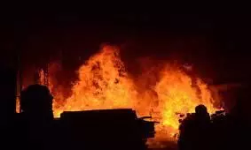 Midnight fire engulfs 700 huts in Gurugram