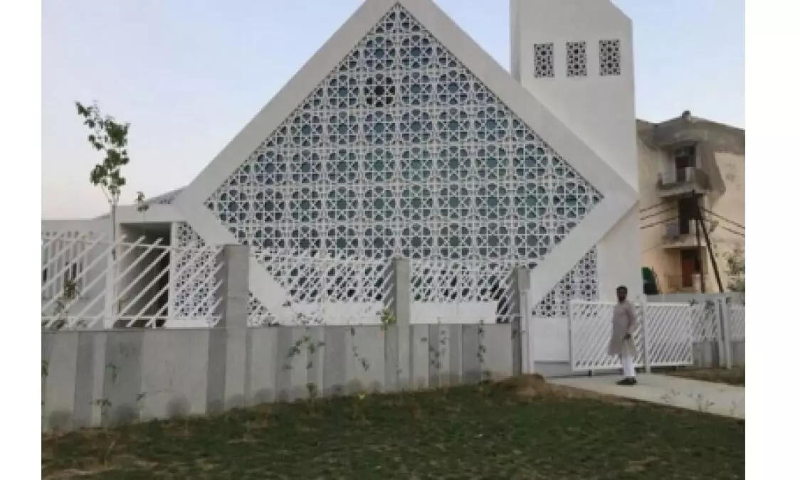 A model mosque in Gujarat