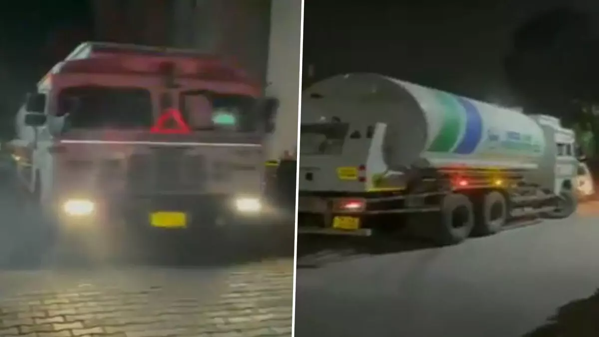 Green corridor for tankers with oxygen to COVID-19 hospital; Delhi police steps in
