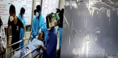 Fire in Maharashtra hospital; At least 14 COVID-19 patients killed
