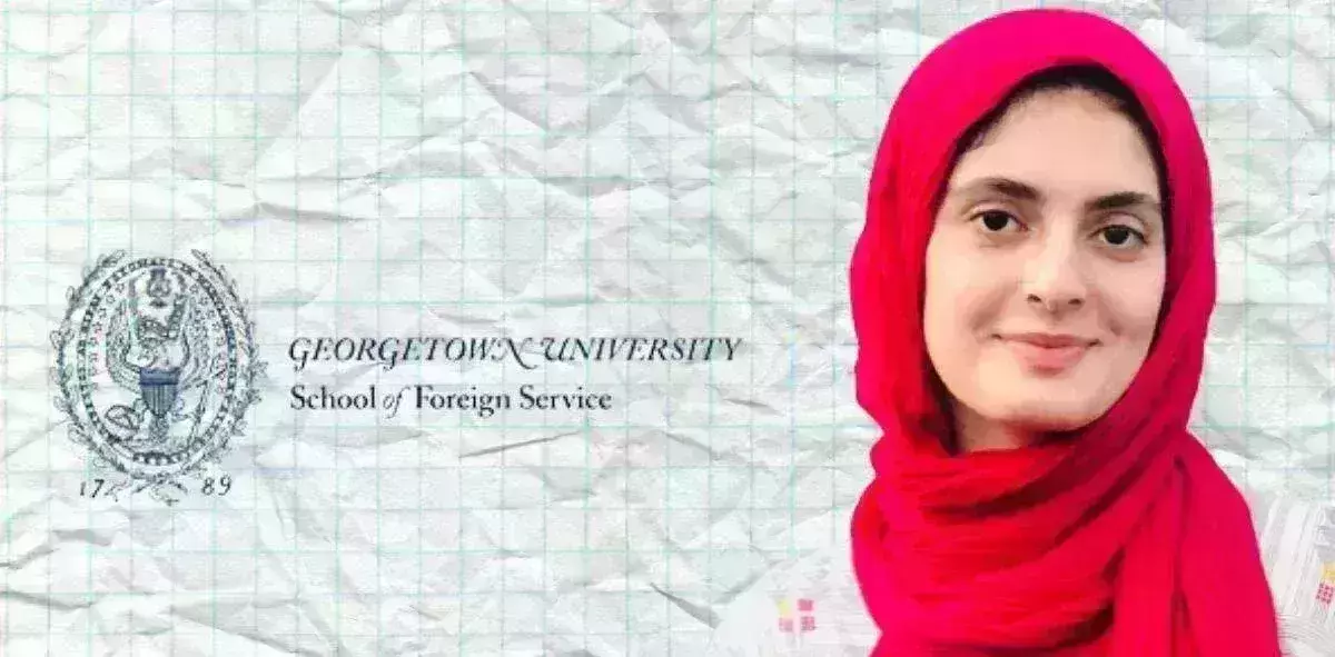 Struggle paid off, Srinagar teen gets $70,000 to study at Georgetown Varsity