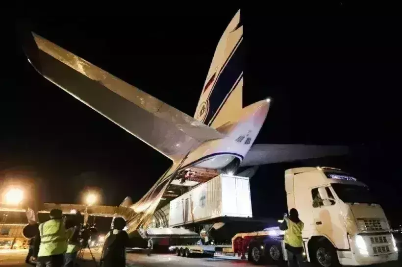 Worlds largest cargo plane to arrive in India with medical aid from UK