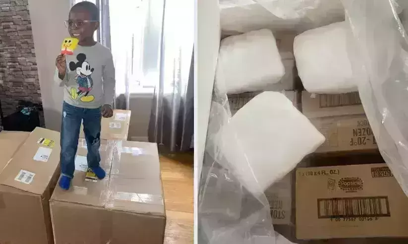Four-year-old orders SpongeBob popsicles worth Rs 1.9 lakhs on Amazon; netizens raise funds