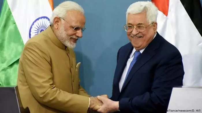 Indias stance on Palestine situation