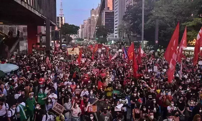 Failure in handling covid crisis: Protests against Bolsonaro