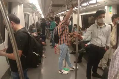 Delhi Unlock: Metro passengers seen breaking norms on day 1