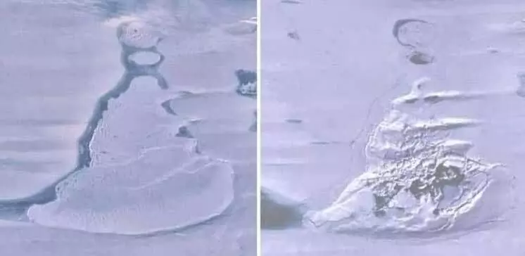 Massive Antarctic lake vanishes in just three days