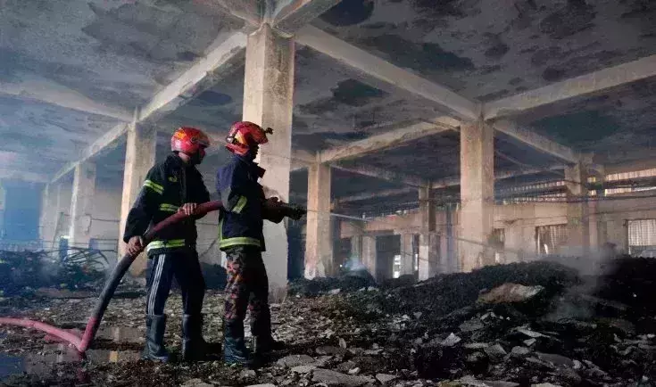 52 killed as fire engulfs Bangladesh food factory