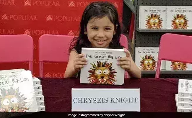 Meet Chryseis Knight, 3-year-old worlds youngest author
