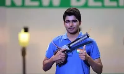 Olympics: Setback for India as Saurabh Chaudhary finishes 7th in 10m air pistol finals