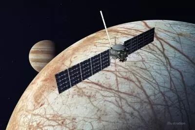 NASA picks spaceX for mission to Jupiters icy moon