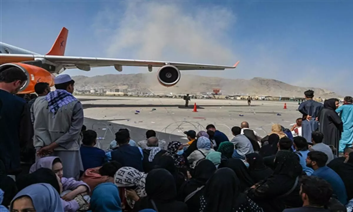 7 Afghans killed in chaos at Kabul airport, says British military