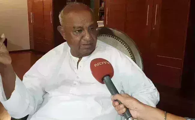 Former PM HD Deve Gowda slams happenings at monsoon session
